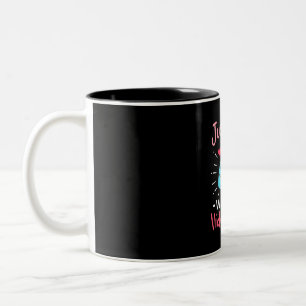 Just A Girl Who Loves Video Games Two-Tone Coffee Mug