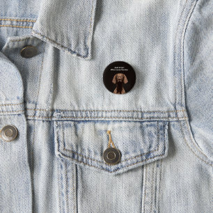 Just A Girl Who Loves Vizslas 3 Cm Round Badge