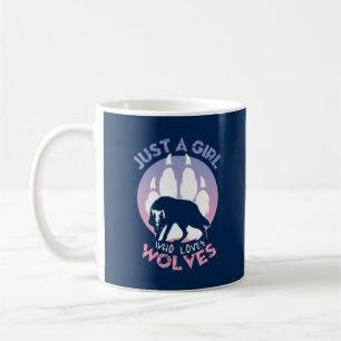 Just a girl who loves Wolves Coffee Mug