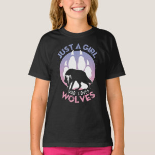 Just a girl who loves Wolves T-Shirt