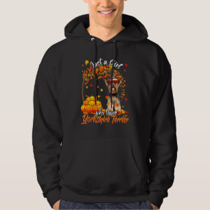Just A Girl Who Loves Yorkshire Terrier Dog Thanks Hoodie