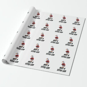 Just a Goose Little Guy Funny Millennial Cartoon Wrapping Paper