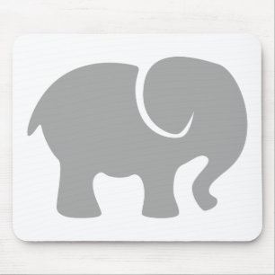 Just a Grey Elephant Mouse Mat