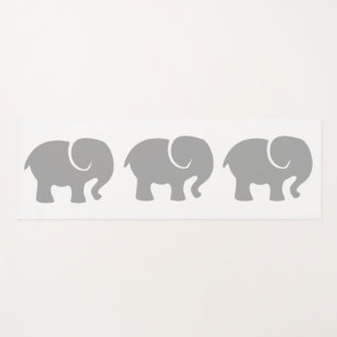 Just a Grey Elephant Yoga Mat