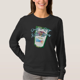 Just a Guy Who Loves Freeze Dried Candy Graphic T-Shirt
