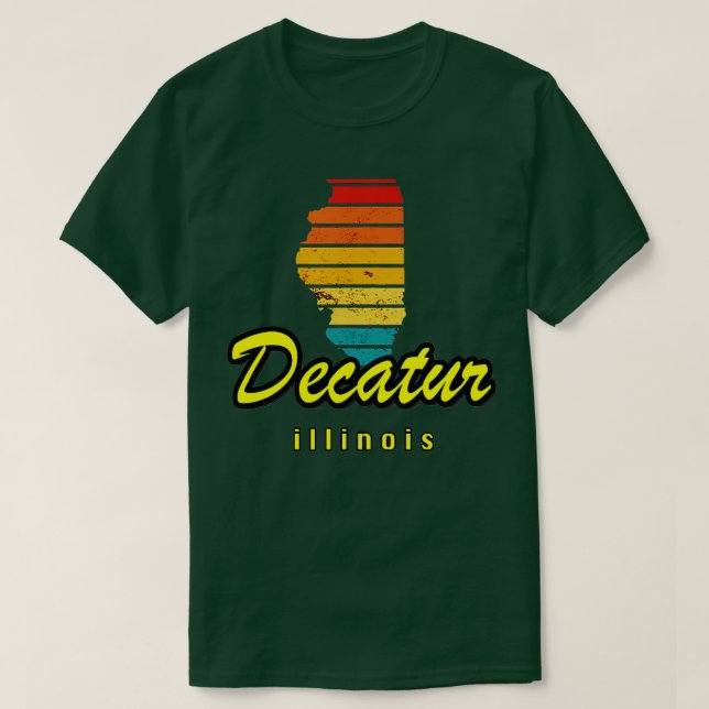 Just a Kid From Decatur Illinois  T-Shirt (Design Front)