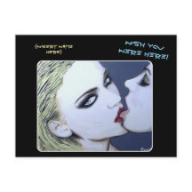 'Just a Kiss' Painting on a 