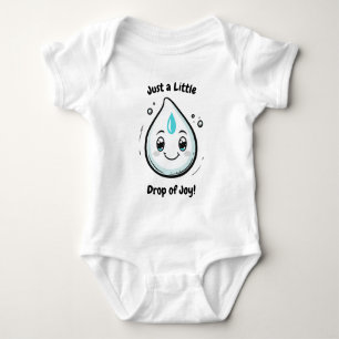 Just a Little Drop of Joy - Cute Water Drop Baby Bodysuit