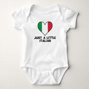 Just A Little Italian Baby Bodysuit