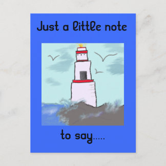 Just a little note , postcard