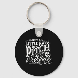 Just A Little Ray Of Pitch Black Spooky Season Hal Key Ring
