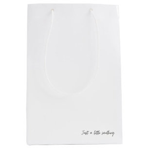 Just a little something medium size gift bag. medium gift bag