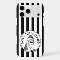 Just a Little Trouble Old English Sheepdog Grey 1
