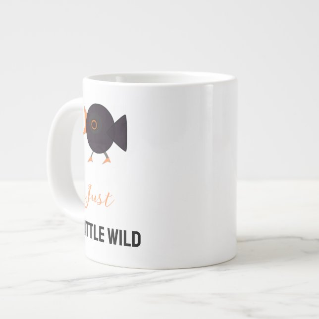 Just a Little Wild Bird Mug (Front Left)