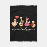 Just A Lovely Goose Cute Silly Goose Valentine's D