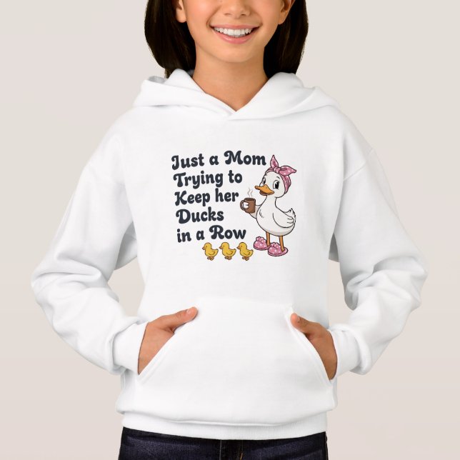 Just A Mum Trying To Keep Her Ducks In A Row Funny (Front)