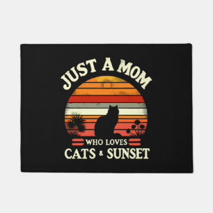 Just a mum who loves cats doormat