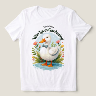 Just A Mum Who Loves Gardening Mother Gardener Gar Tri-Blend Shirt