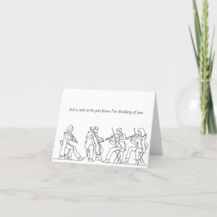 “Just a Note” 4” x 5.6” Blank Note Card