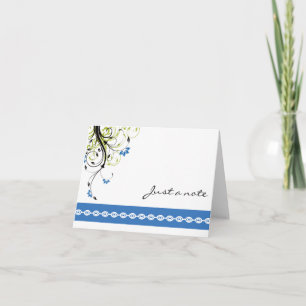 Just A Note Note Card