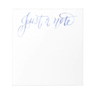 Just a Note notepad.