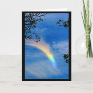 Just A Note To Brighten Your Day With A Rainbow Card