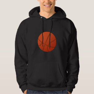Just A Plain Basketball Ball Image Graphic Gift Hoodie