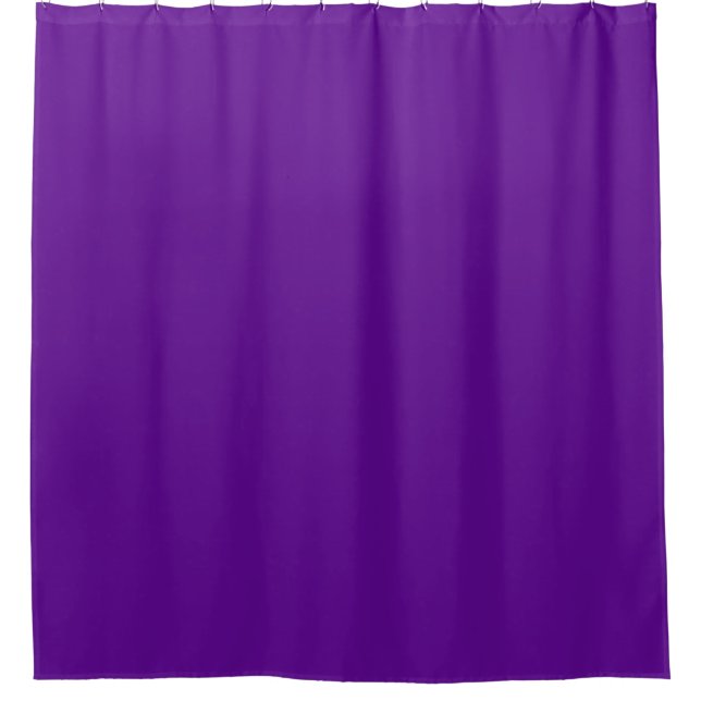 Just a pure purple tone  shower curtain (Front)