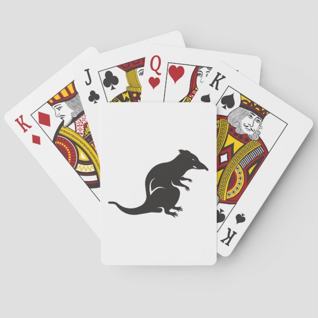 Just a Rat Playing Cards (Back)