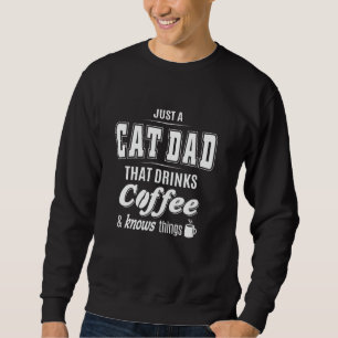 Just A Receptionist Funny Coffee Drinker Lover Gif Sweatshirt