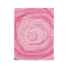 Just a rose Fleece Blanket, Medium