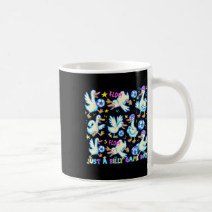 Just A Silly Game Day Soccer Mum Player Footll Spo Coffee Mug