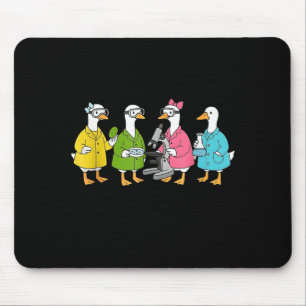 Just a silly goose doing science mouse mat