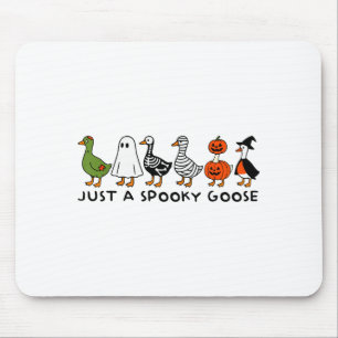 Just A Soky Goose Funny Halloween Silly Animal Wit Mouse Mat