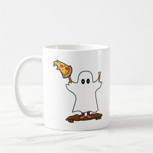 Just a Spook Who loves Pizza, spooky season  Coffee Mug