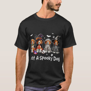 Just A Spooky Halloween Dog Group Beagles As  T-Shirt