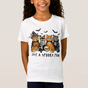 Just a Spooky Paw Halloween T-shirt