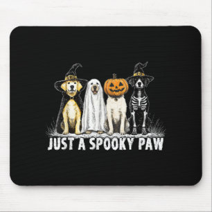 Just A Spooky Paw Labrador Retriever Halloween Lab Mouse Mat