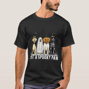 Just A Spooky Paw Labrador Retriever Halloween Lab T-Shirt