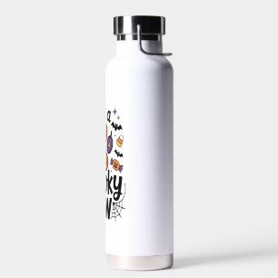Just A Spooky Paw PNG, Dog Halloween Water Bottle
