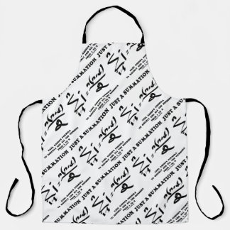Just A Summation Math Equation Carl Gauss Formula Apron