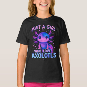 Just A Who Loves Axolotls T-Shirt
