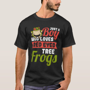 Just A Who Loves Red Eyed Tree Frog T-Shirt