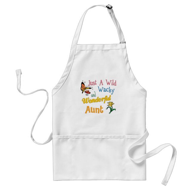 Just A Wild Wacky Wonderful Aunt Standard Apron (Front)