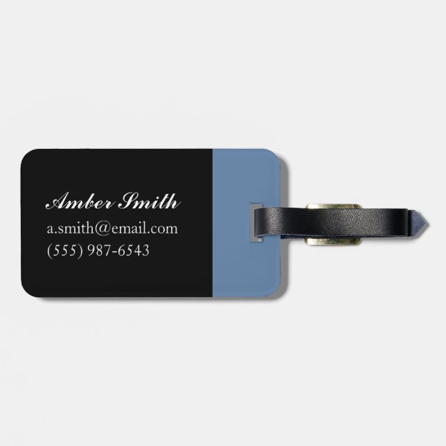 Just Above Sea Level 2004 Luggage Tag (Back Horizontal)