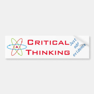 Just Add Evidence! Bumper Sticker