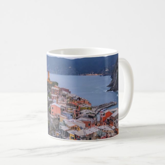 Just After Sunset | Vernazza, Cinque Terre, Italy Coffee Mug (Front Right)