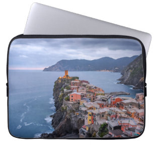 Just After Sunset Vernazza, Cinque Terre, Italy Laptop Sleeve