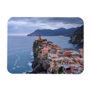 Just After Sunset Vernazza, Cinque Terre, Italy Magnet