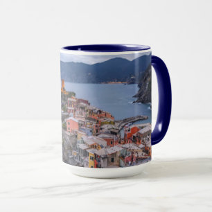 Just After Sunset   Vernazza, Cinque Terre, Italy Mug